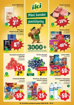 IKI SAVAITĖLĖ akcijų leidinys Nr. 24