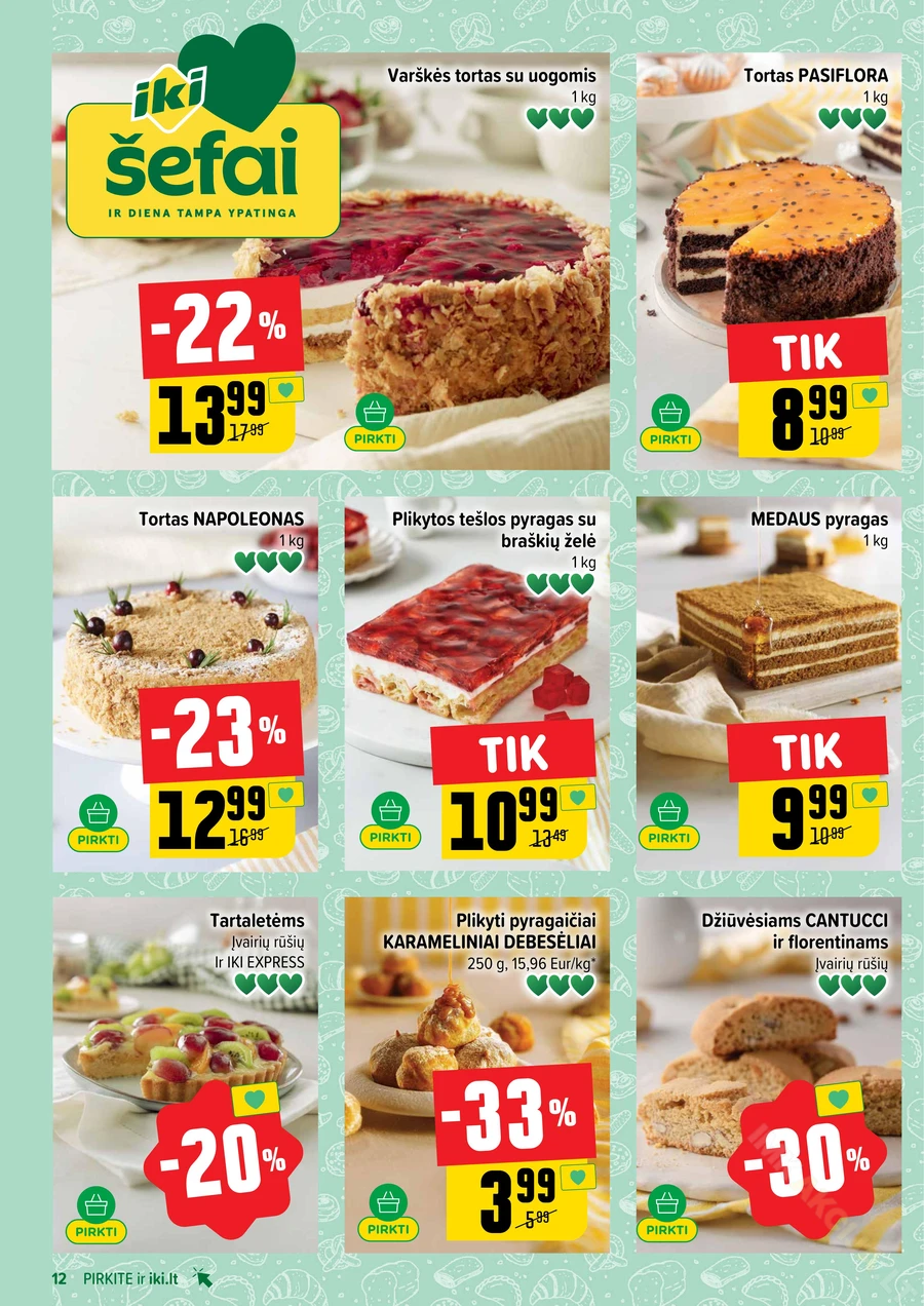 IKI SAVAITĖLĖ akcijų leidinys Nr. 28 puslapis 12