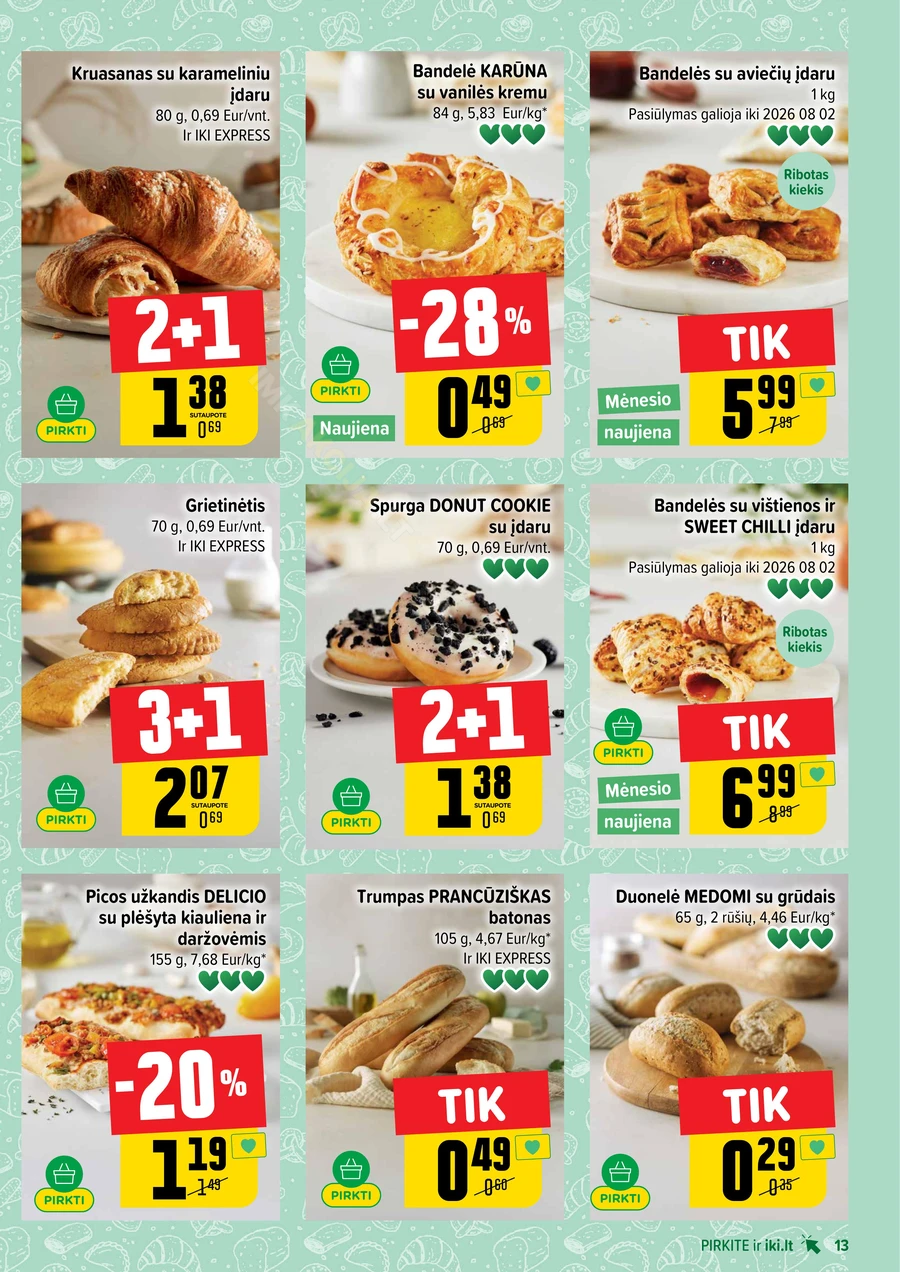 IKI SAVAITĖLĖ akcijų leidinys Nr. 28 puslapis 13