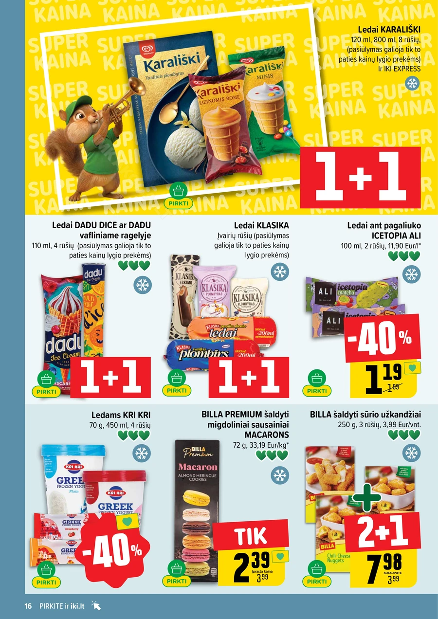 IKI SAVAITĖLĖ akcijų leidinys Nr. 28 puslapis 16