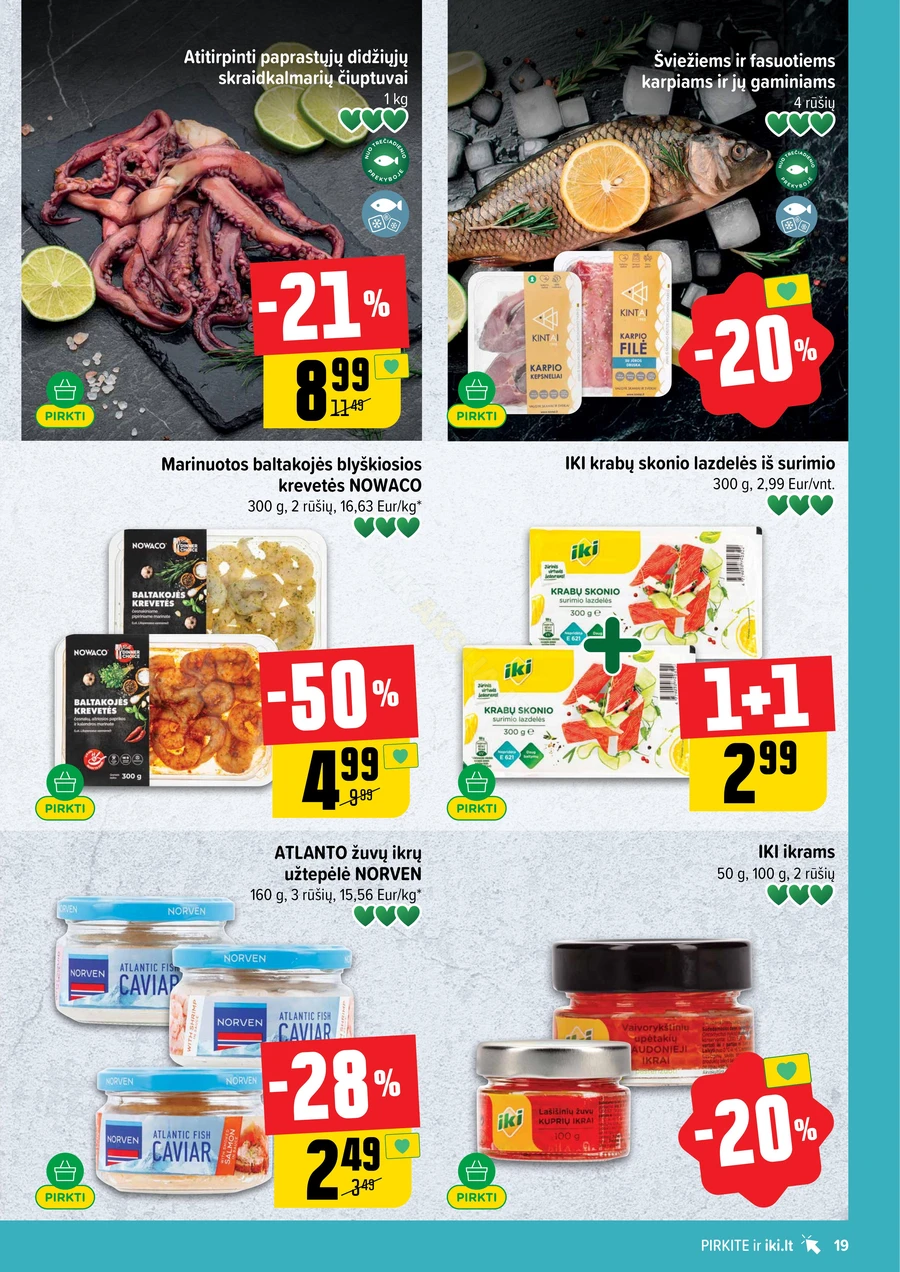 IKI SAVAITĖLĖ akcijų leidinys Nr. 28 puslapis 19