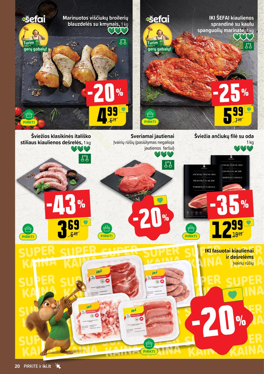 IKI SAVAITĖLĖ akcijų leidinys Nr. 28 puslapis 20