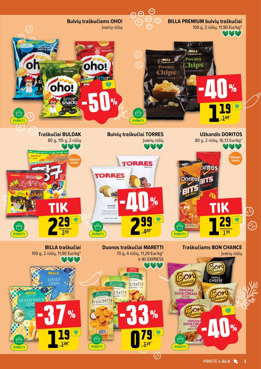 IKI SAVAITĖLĖ akcijų leidinys Nr. 28 puslapis 3