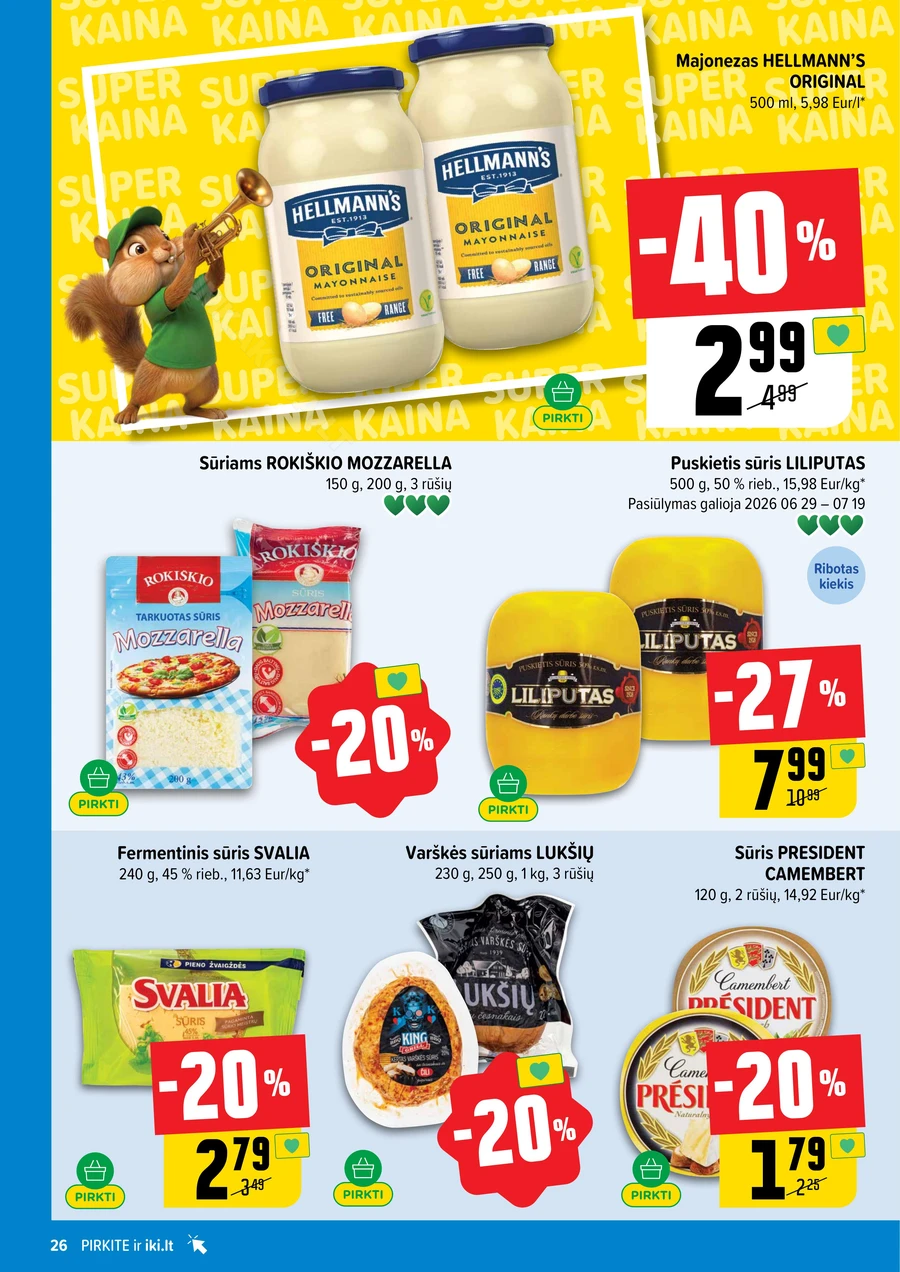 IKI SAVAITĖLĖ akcijų leidinys Nr. 28 puslapis 26