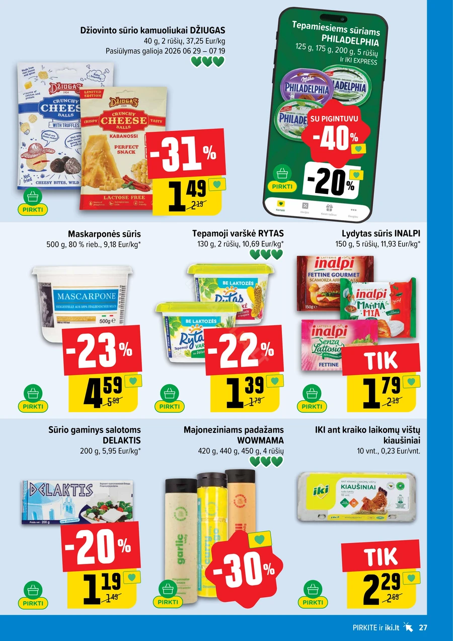IKI SAVAITĖLĖ akcijų leidinys Nr. 28 puslapis 27