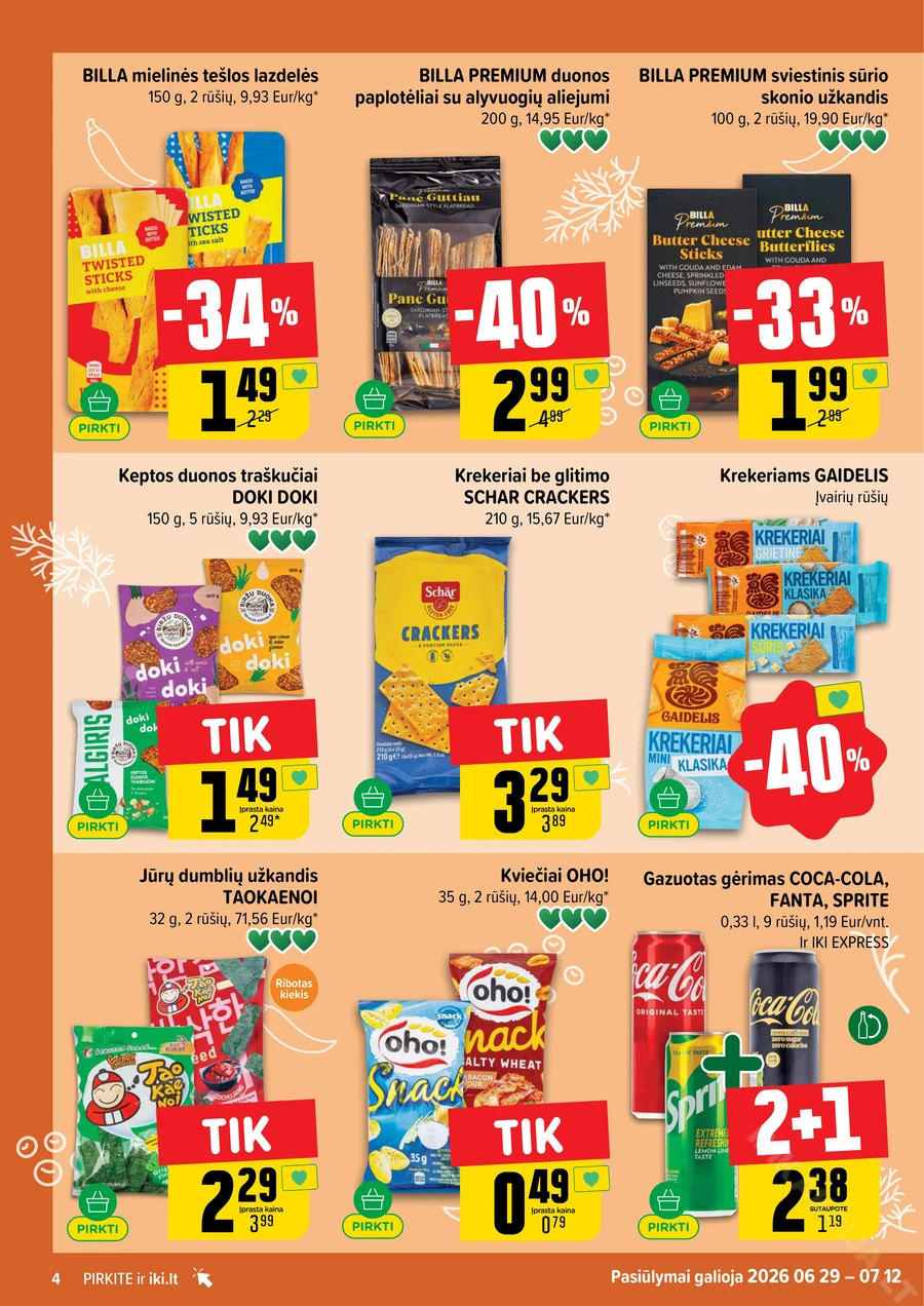 IKI SAVAITĖLĖ akcijų leidinys Nr. 28 puslapis 4