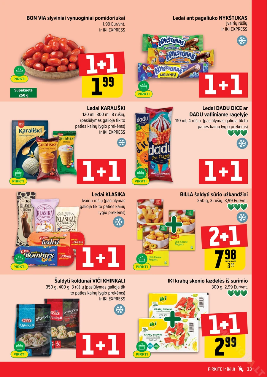 IKI SAVAITĖLĖ akcijų leidinys Nr. 28 puslapis 33