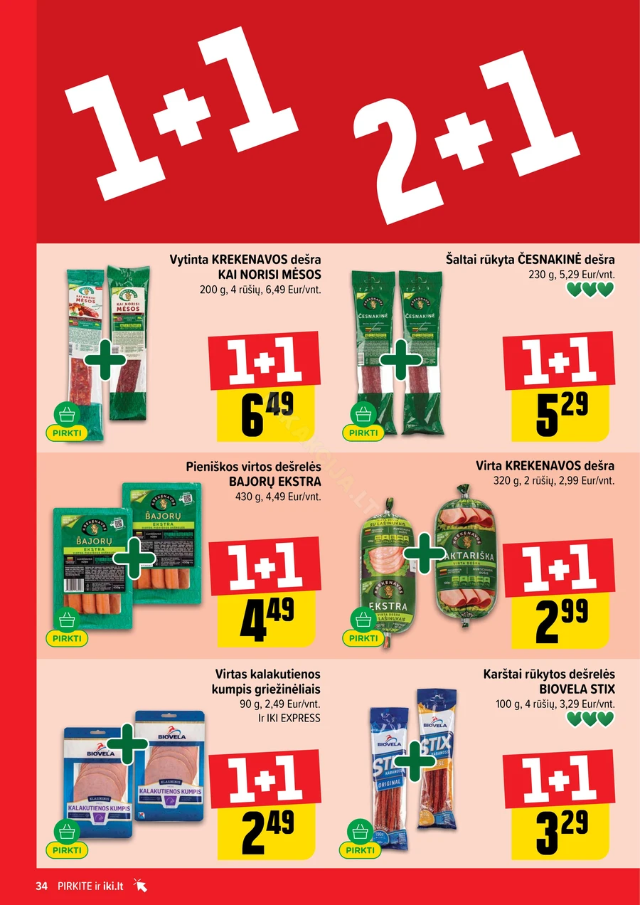 IKI SAVAITĖLĖ akcijų leidinys Nr. 28 puslapis 34
