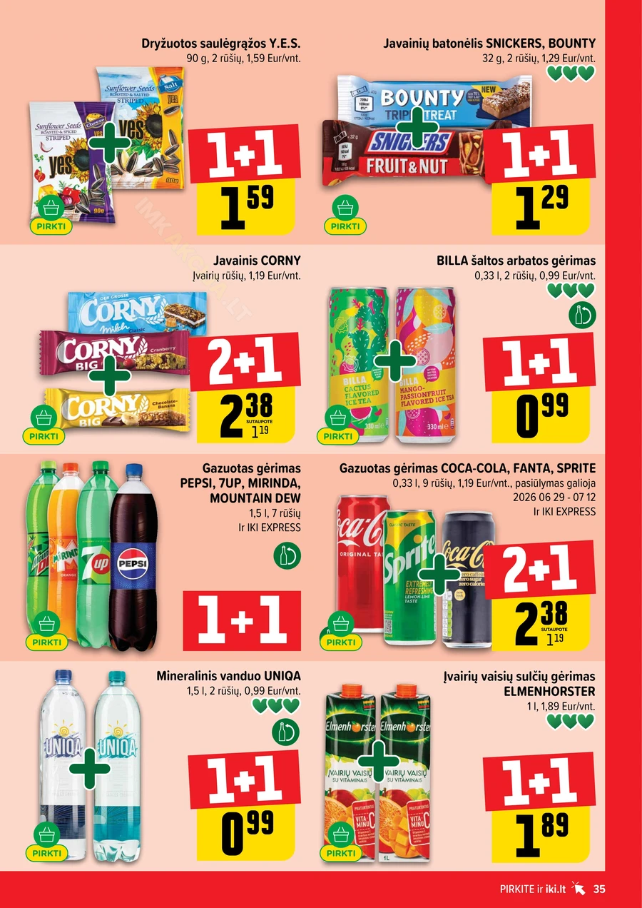 IKI SAVAITĖLĖ akcijų leidinys Nr. 28 puslapis 35