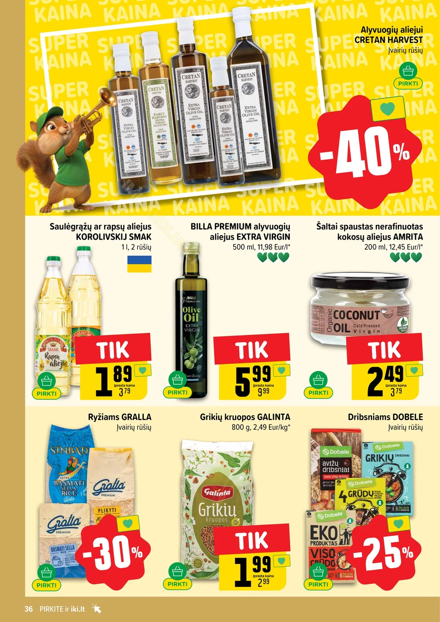 IKI SAVAITĖLĖ akcijų leidinys Nr. 28 puslapis 36