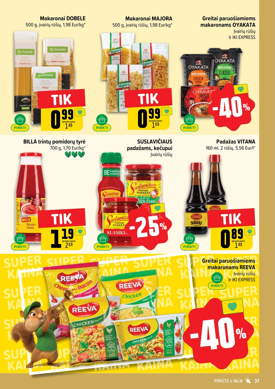 IKI SAVAITĖLĖ akcijų leidinys Nr. 28 puslapis 37