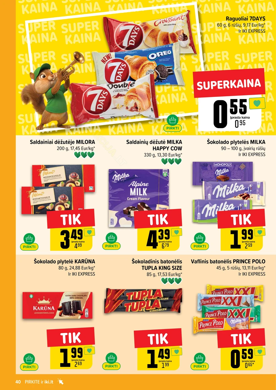 IKI SAVAITĖLĖ akcijų leidinys Nr. 28 puslapis 40