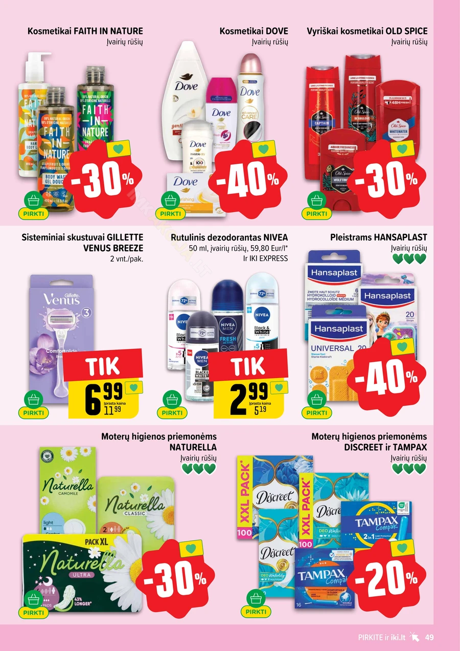 IKI SAVAITĖLĖ akcijų leidinys Nr. 28 puslapis 49