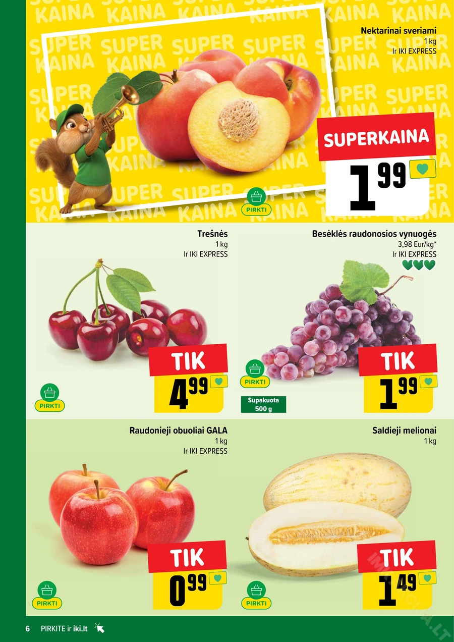 IKI SAVAITĖLĖ akcijų leidinys Nr. 28 puslapis 6
