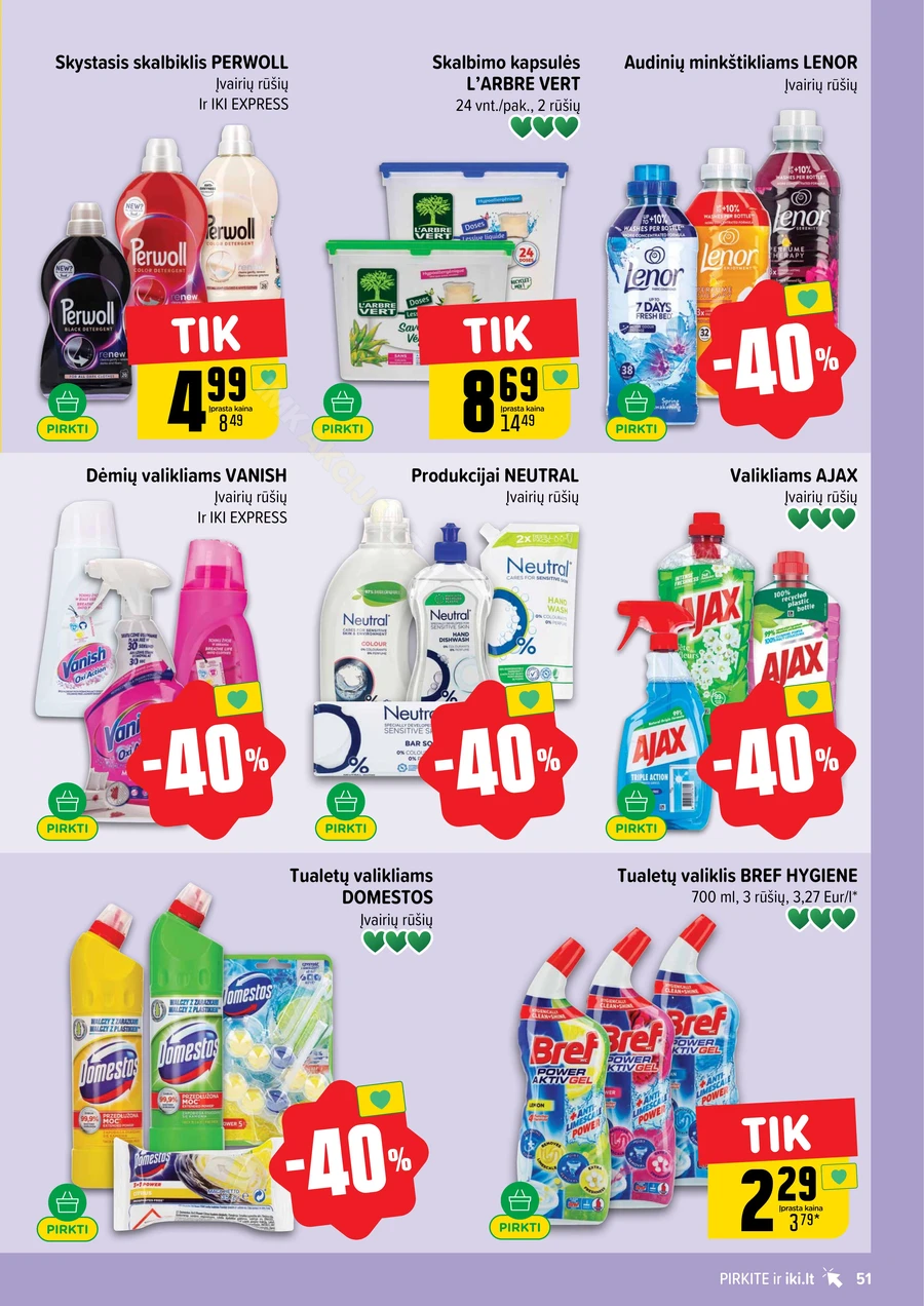 IKI SAVAITĖLĖ akcijų leidinys Nr. 28 puslapis 51