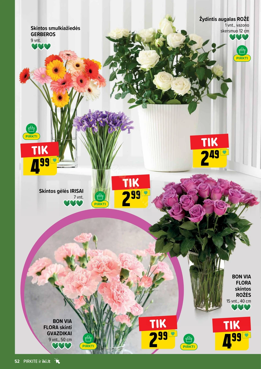IKI SAVAITĖLĖ akcijų leidinys Nr. 28 puslapis 52