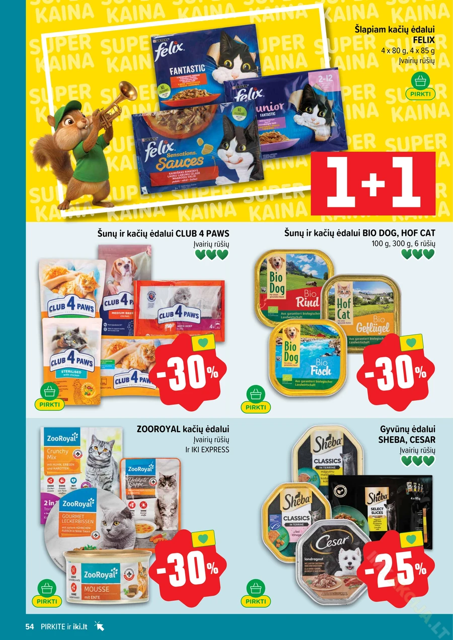 IKI SAVAITĖLĖ akcijų leidinys Nr. 28 puslapis 54