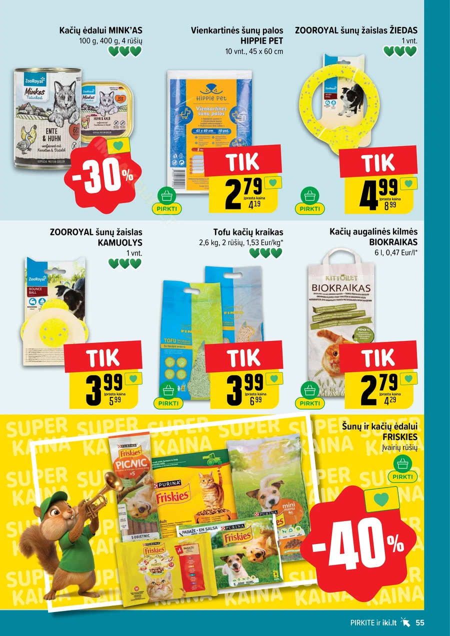 IKI SAVAITĖLĖ akcijų leidinys Nr. 28 puslapis 55
