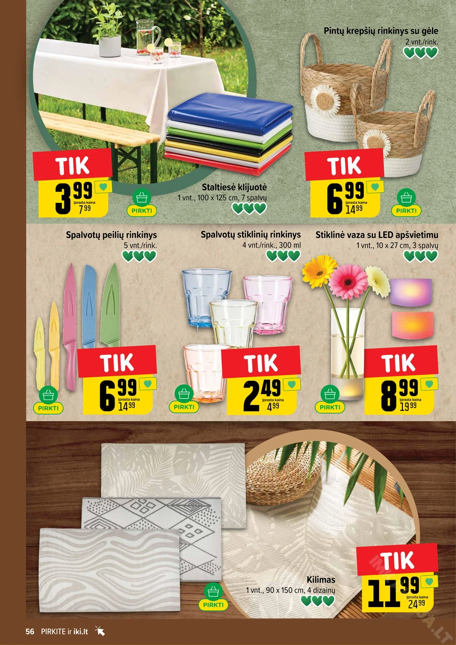 IKI SAVAITĖLĖ akcijų leidinys Nr. 28 puslapis 56