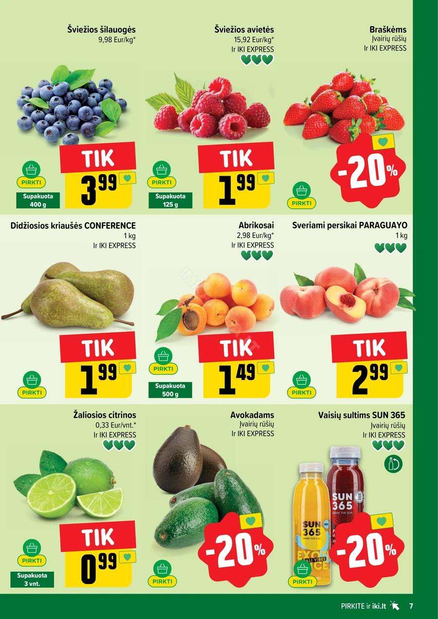 IKI SAVAITĖLĖ akcijų leidinys Nr. 28 puslapis 7