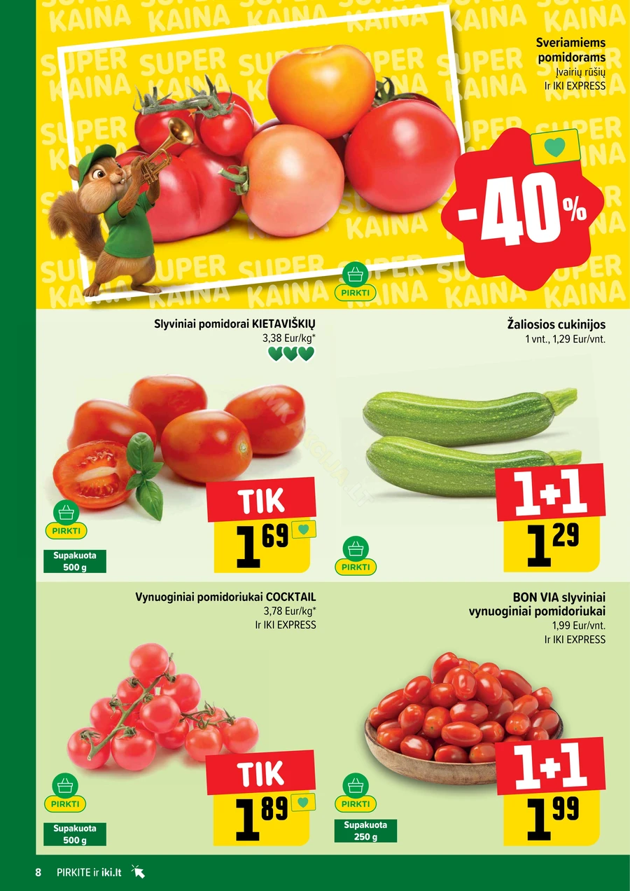 IKI SAVAITĖLĖ akcijų leidinys Nr. 28 puslapis 8