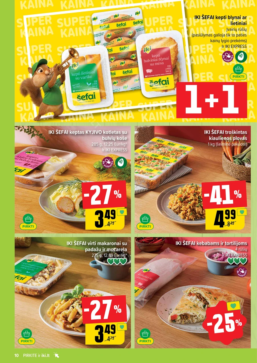 IKI SAVAITĖLĖ akcijų leidinys Nr. 28 puslapis 10