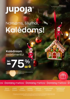 JUPOJA Kalėdinis akcijų leidinys