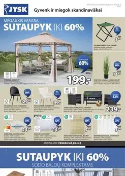 JYSK akcijų leidinys
