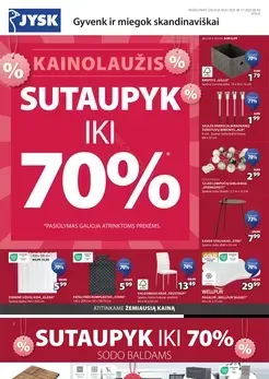 JYSK akcijų leidinys