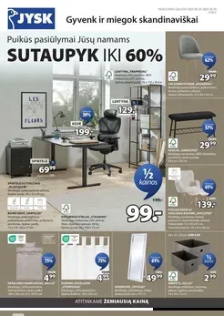 JYSK akcijų leidinys