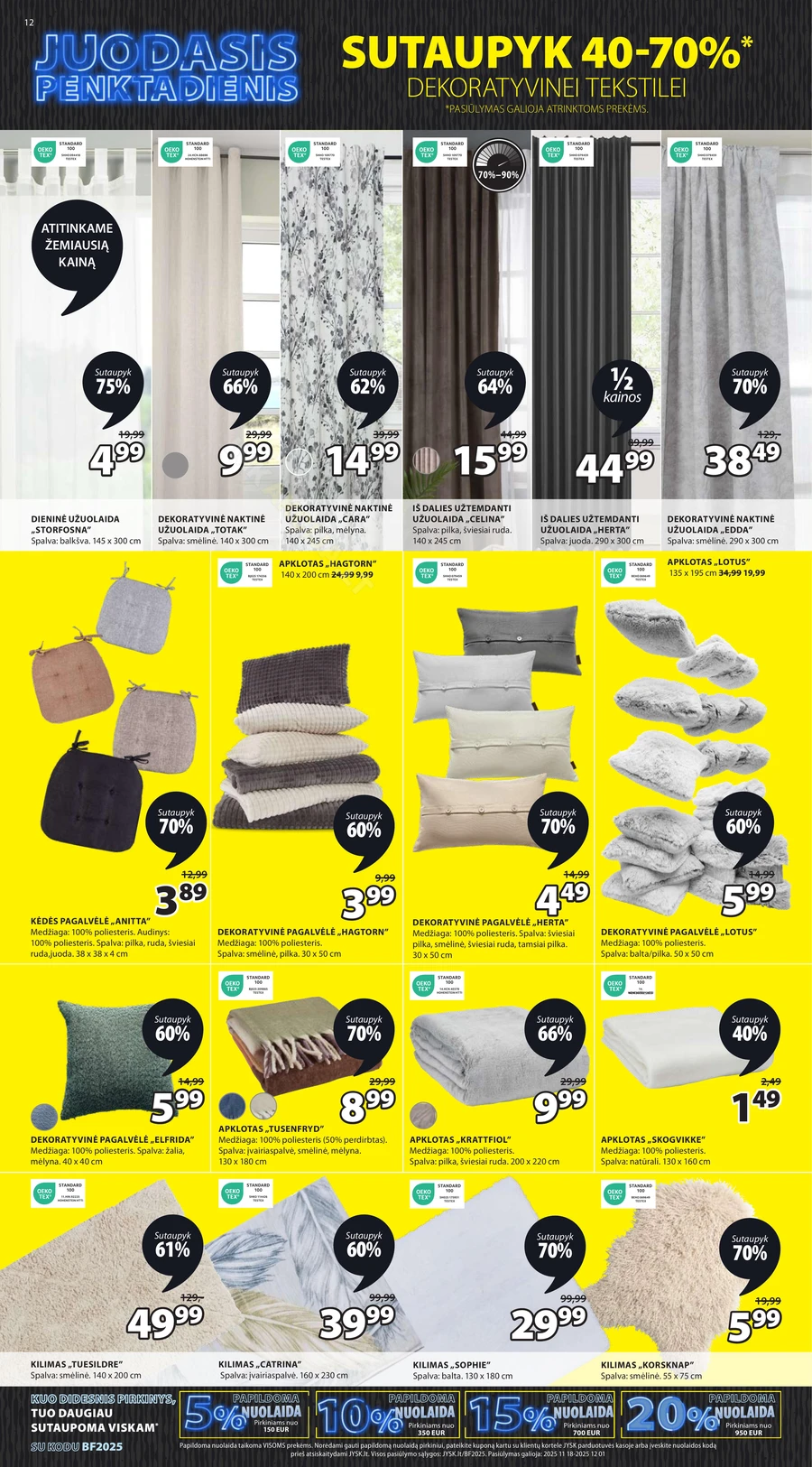 JYSK akcijų leidinys puslapis 12