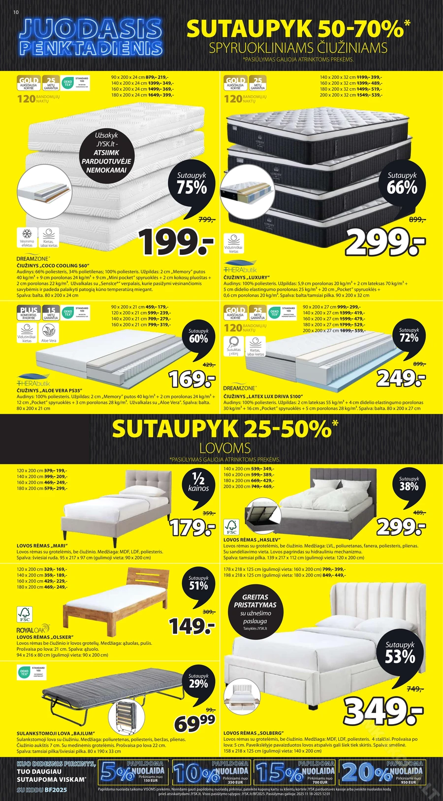 JYSK akcijų leidinys puslapis 10