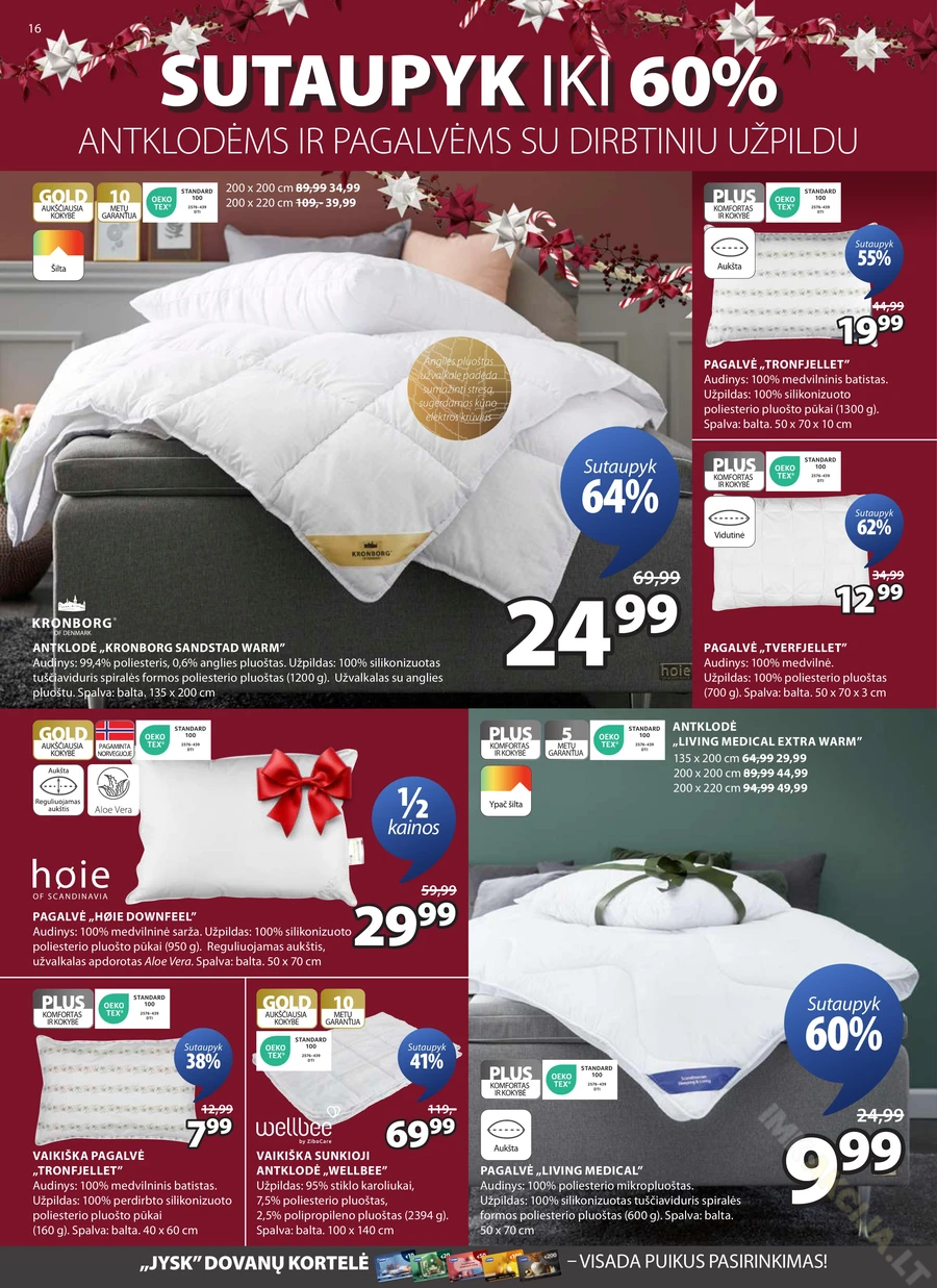 JYSK akcijų leidinys puslapis 16