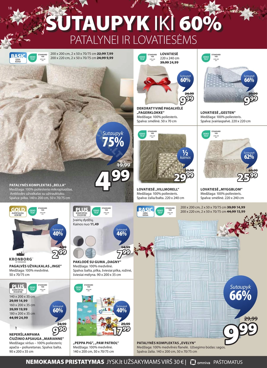 JYSK akcijų leidinys puslapis 18
