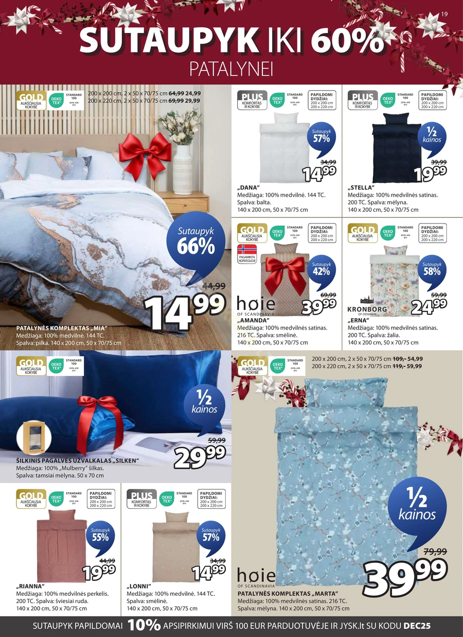 JYSK akcijų leidinys puslapis 19