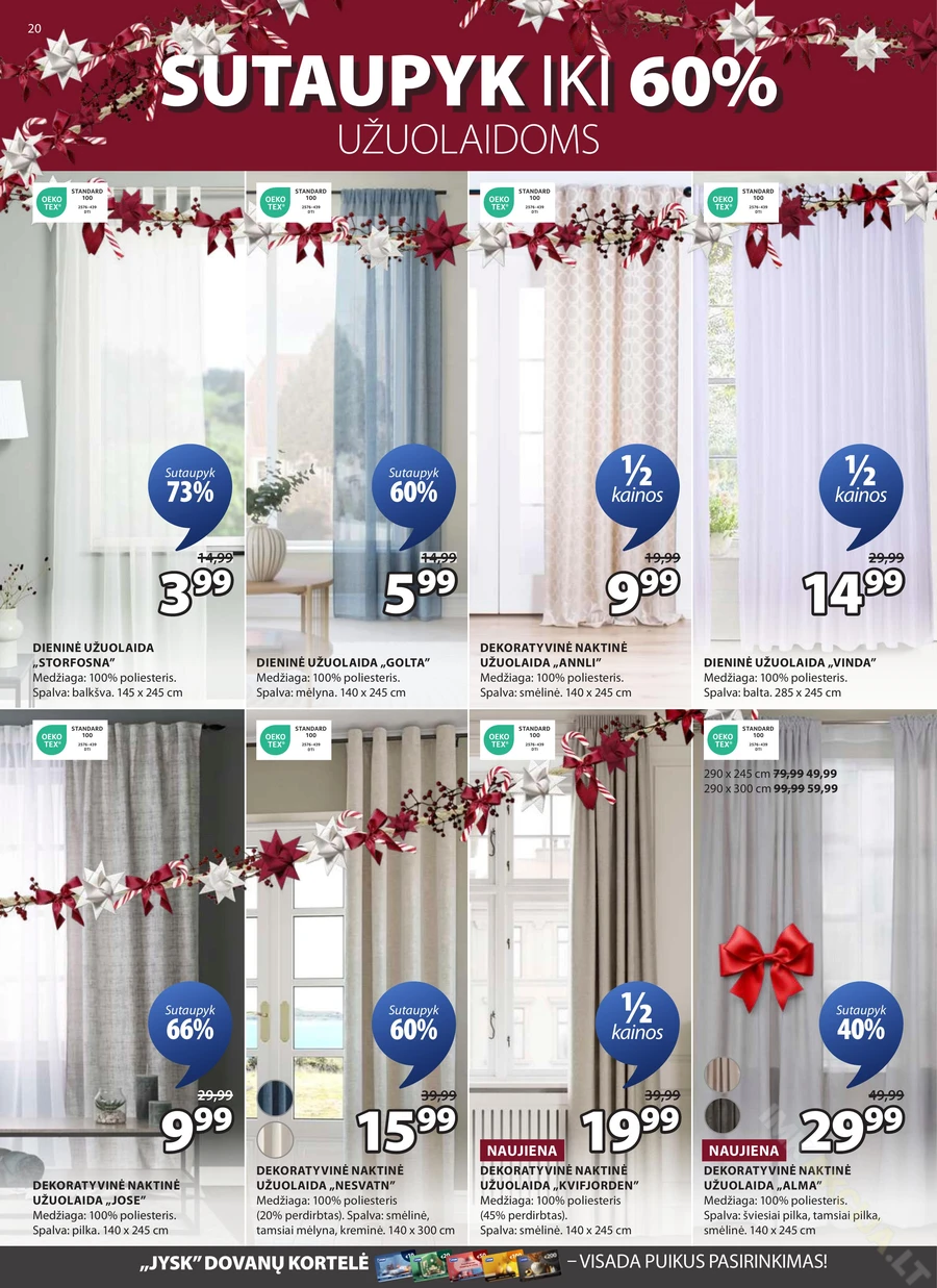 JYSK akcijų leidinys puslapis 20