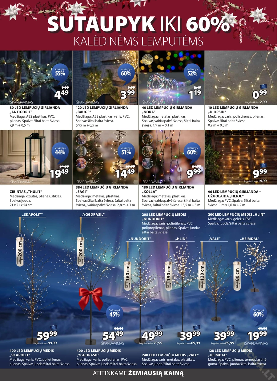 JYSK akcijų leidinys puslapis 3