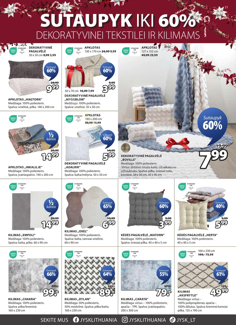 JYSK akcijų leidinys puslapis 21