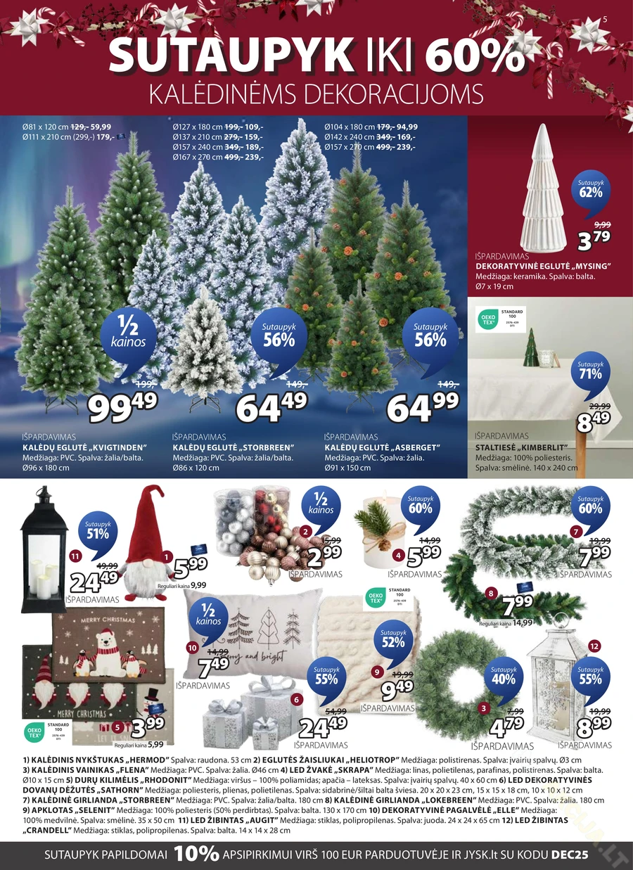 JYSK akcijų leidinys puslapis 5