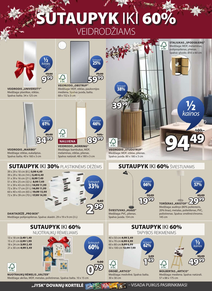 JYSK akcijų leidinys puslapis 6