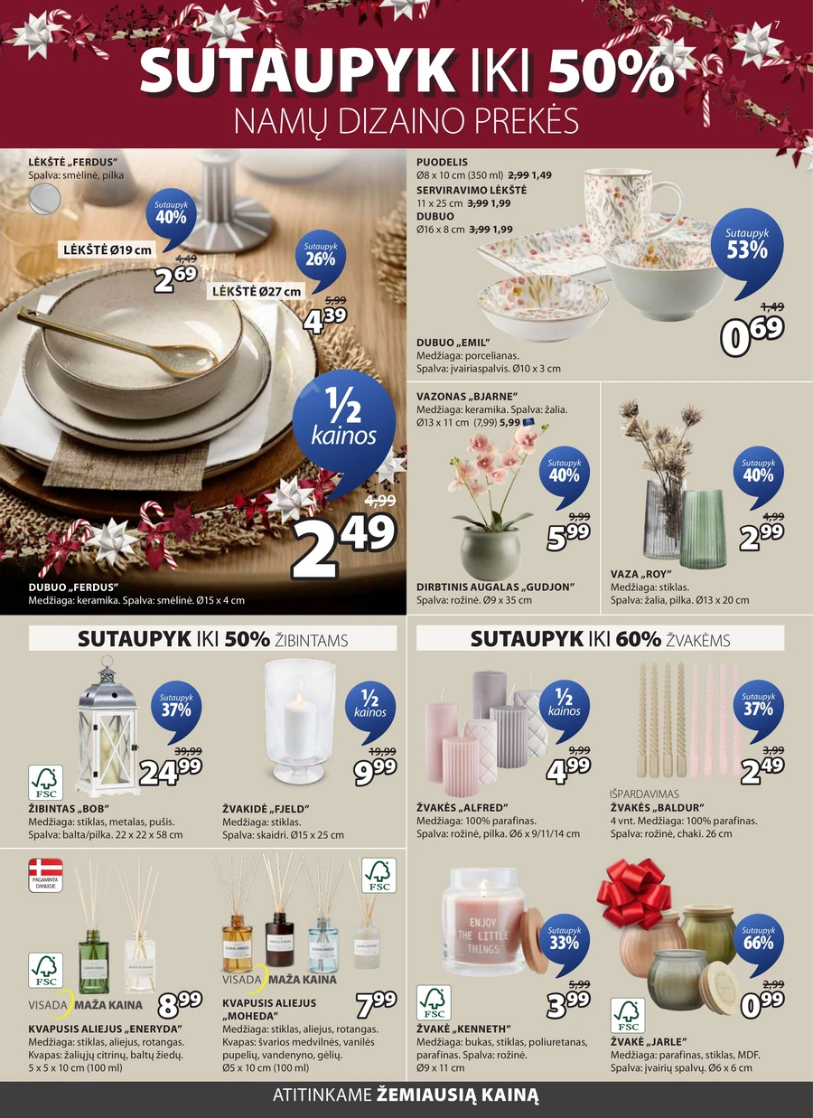 JYSK akcijų leidinys puslapis 7