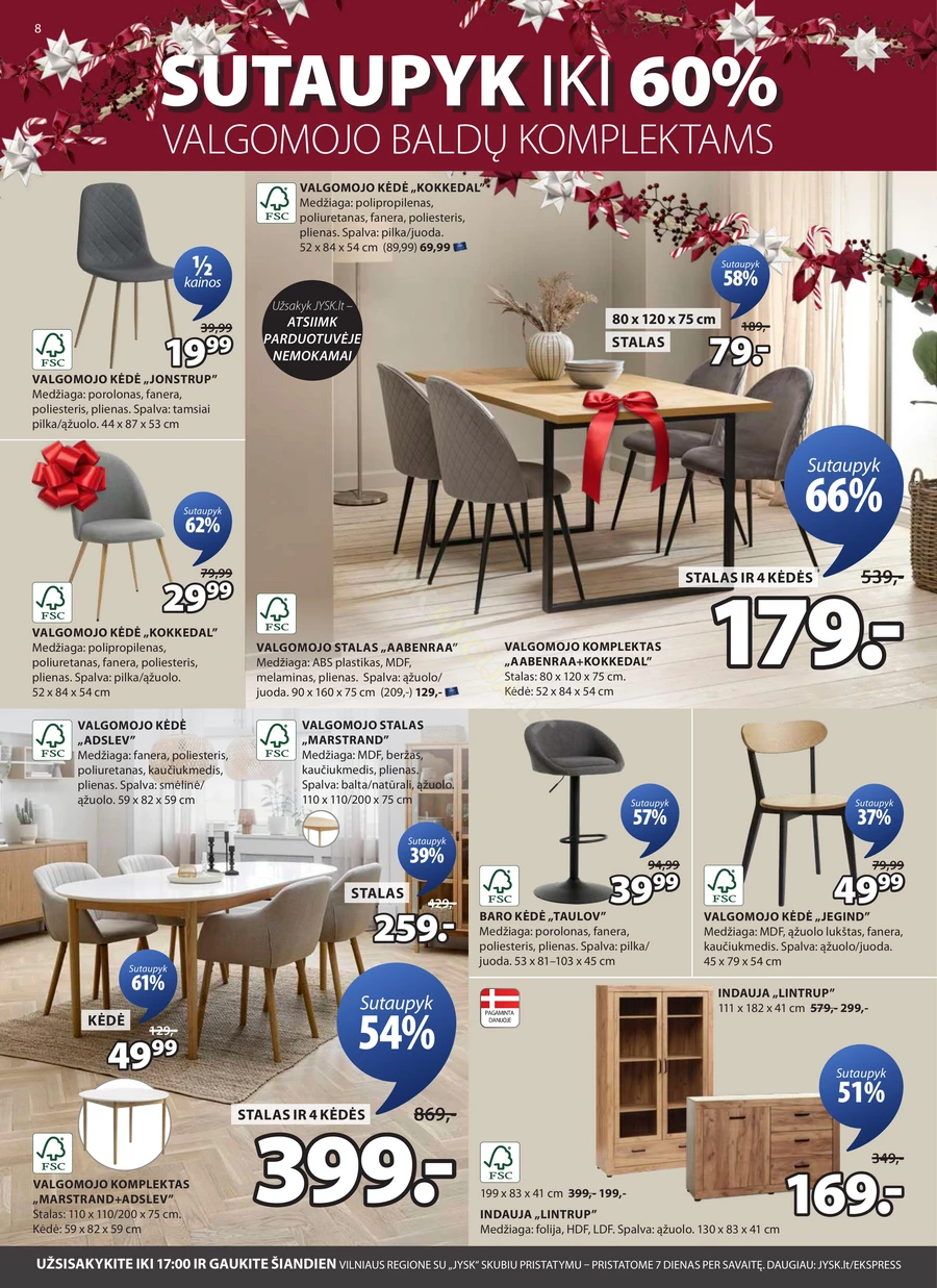 JYSK akcijų leidinys puslapis 8