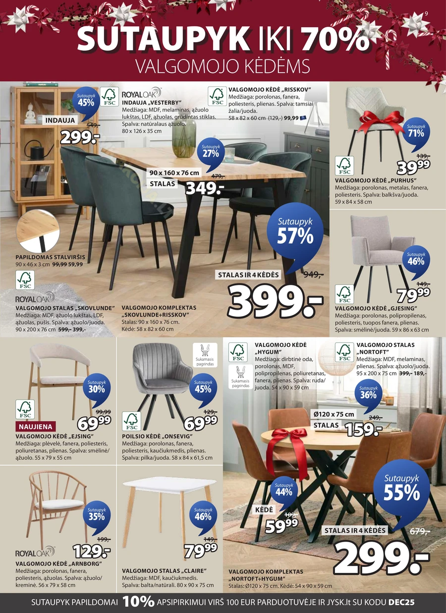 JYSK akcijų leidinys puslapis 9