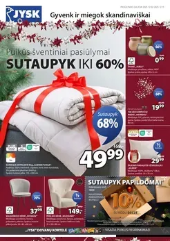 JYSK akcijų leidinys