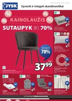 JYSK akcijų leidinys