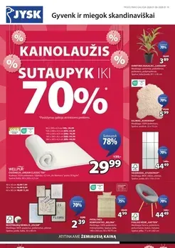 JYSK akcijų leidinys