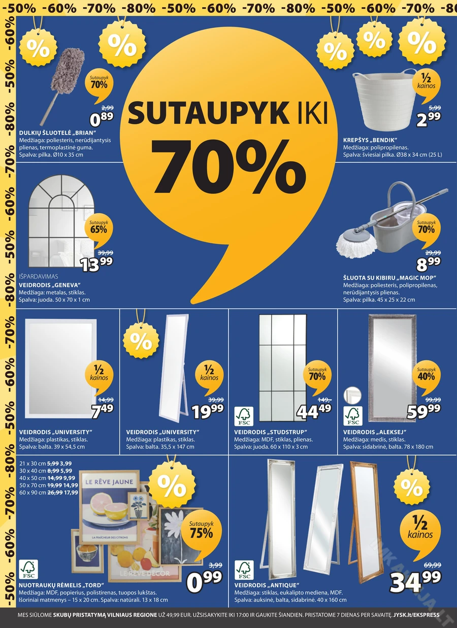 JYSK akcijų leidinys puslapis 12