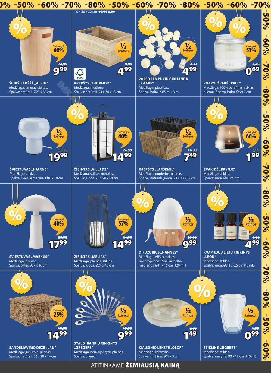 JYSK akcijų leidinys puslapis 13