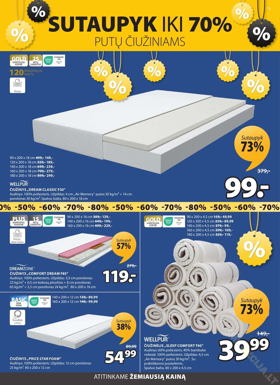 JYSK akcijų leidinys puslapis 15