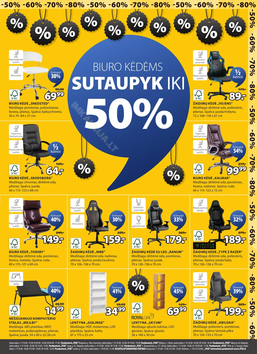 JYSK akcijų leidinys puslapis 23